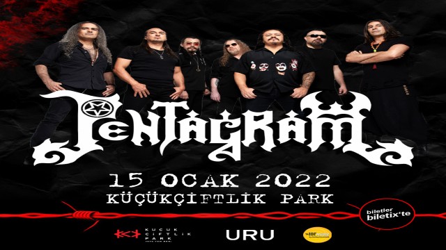 Pentagram İle Küçükçiftlik Park’ta Yer Gök İnleyecek