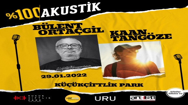 Küçükçiftlik Park’ta %100 Akustik Konserleri, Bülent Ortaçgil Ve Kaan Tangöze İle 29 Ocak’ta Başlıyor