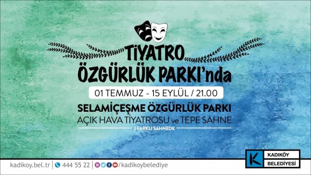 Tiyatro Özgürlük Parkı’nda Başlıyor