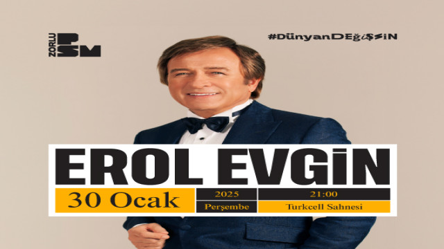 Türk Pop Müziğinin Duayeni Erol Evgin 30 Ocak’ta Turkcell Sahnesi’nde