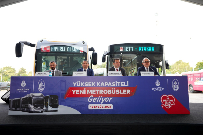 İstanbul'un Metrobüsleri Geliyor