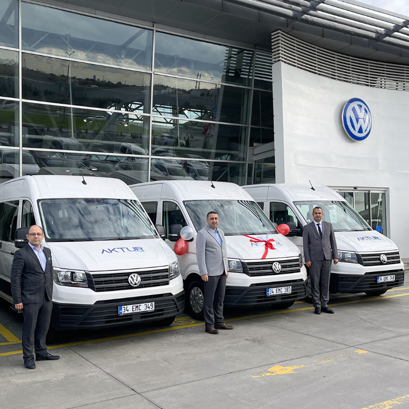 Aktur Turizm Araç Filosunu Volkswagen Crafter İle Güçlendirdi