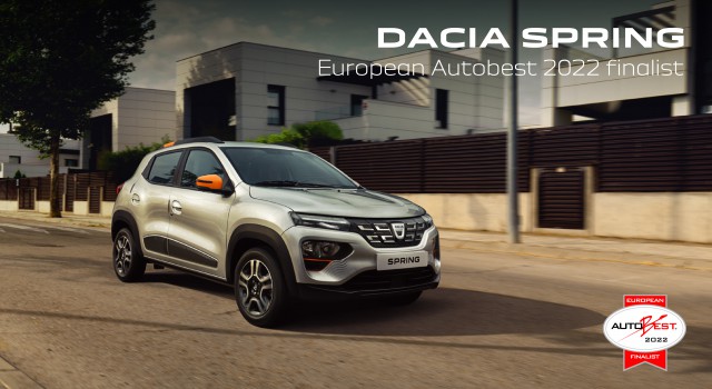 Dacia Sprıng 2022 Auto Best Finalisti Oldu