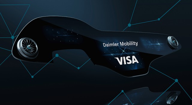 Daimler Ve Visa’nın Küresel Iş Birliğiyle Arabalar Mobil Ödeme Cihazına Dönüşüyor