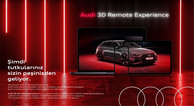 Hayalinizdeki Audi’yi Dijital Uzmanınızla Tasarlayın