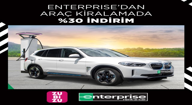 ZUBİZU Üyelerine Enterprise’tan Araç Kiralamada %30 İndirim Fırsatı