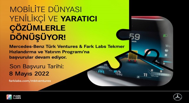 Mercedes-Benz Türk Ventures Başvuruları Devam Ediyor