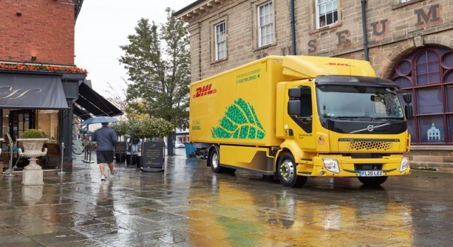 DHL ve Volvo Trucks, Sıfır Emisyonlu İşbirliği Başlattı