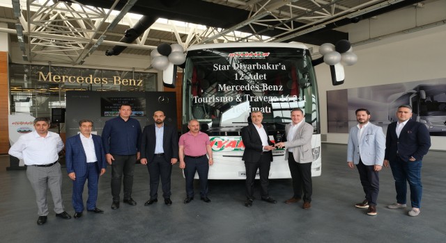 Star Diyarbakır, Mercedes-Benz Türk’ten Satın Aldığı 12 Aracın İlk 6 Adedini Teslim Aldı