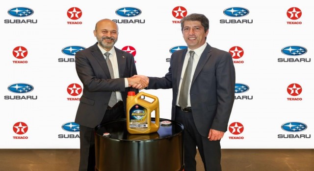 Subaru Türkiye, Texaco Madeni Yağları Tercih Etti