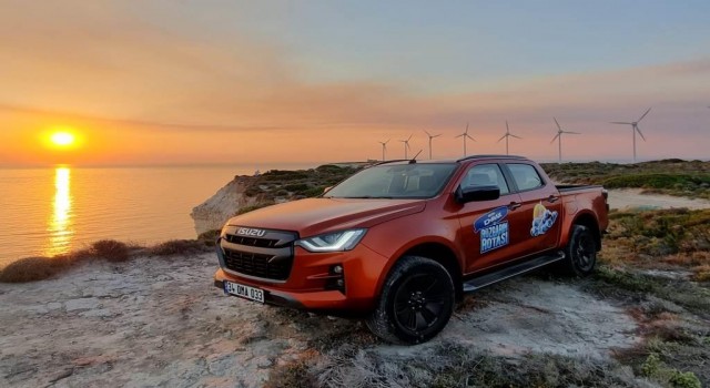 Isuzu D-Max, Ege’de Kuzeyden Güneye Rüzgârın Rotası İle İlerliyor