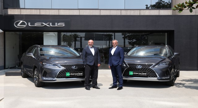 Dünyanın İlk Premium SUV’u Lexus RX, Enterprise Türkiye Filosunda