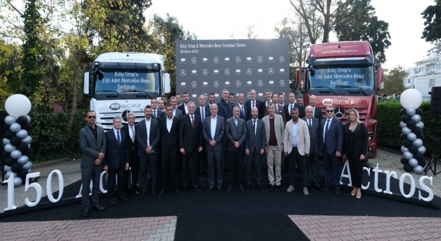 Mercedes-Benz Türk, Kılıç Grup’a 150 Adet Actros Çekici Teslim Etti