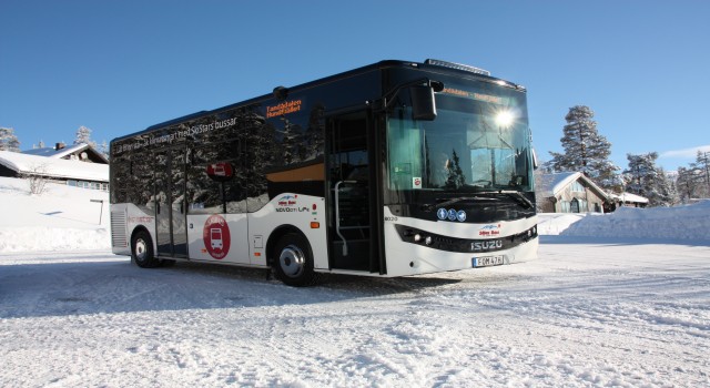 Allison Şanzıman Donanımlı Isuzu Otobüsler, Kayak Turizminde Ulaşım Verimliliğini Zirveye Taşıyor