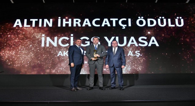 İnci GS Yuasa, Bu Yıl Da “Altın İhracat Ödülü”Nün Sahibi Oldu