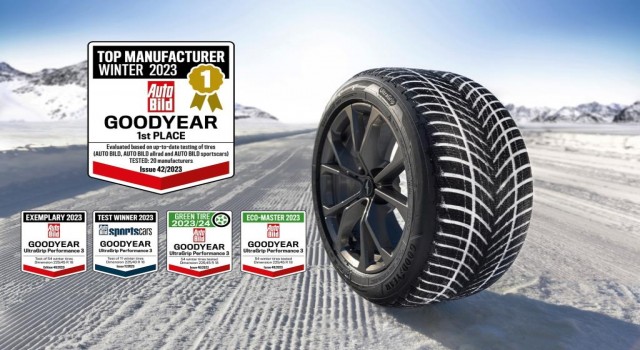 Goodyear Yılın Kış Lastiği Üreticisi Seçildi