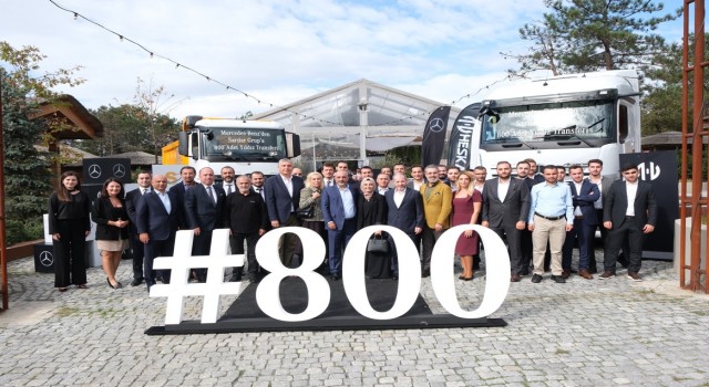 Sarılar'a 800 Mercedes Yıldızı