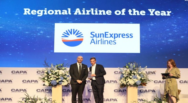 SunExpress’e ‘Yılın Bölgesel Hava Yolu’ Ödülü