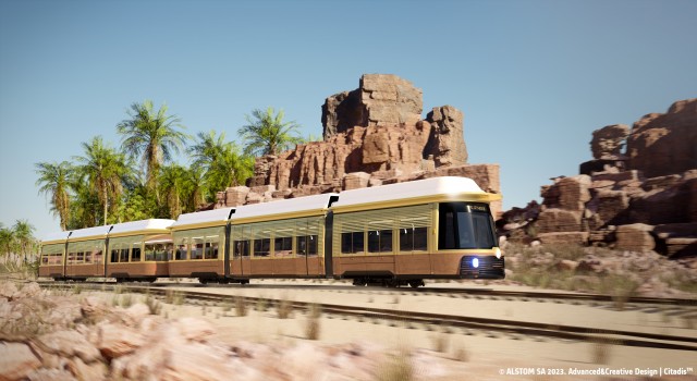 Alstom, Suudi Arabistan’da Dünyanın En Uzun Katenersiz ve Batarya ile Çalışan Tramvay Hattını Kuruyor