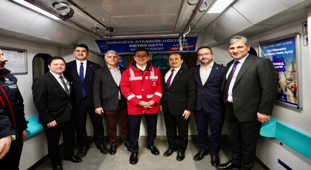 Ümraniye-Ataşehir-Göztepe Metro Hattında Başarılı Test Sürüşü