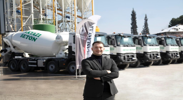 Akyazı Hazır Beton, beton mikserinin ardından Renault Trucks K Serisi'ne bırakılıyor