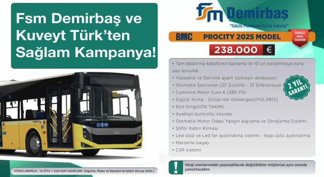 FSM Demirbaş ve Kuveyt Türk’ten PROCITY 2025 İçin Güçlü Kampanya