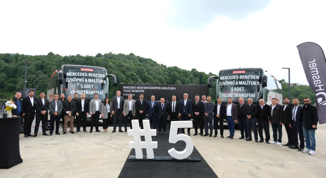 Özköprü Turizm & Malitur filosunu 5 adet Mercedes-Benz Tourismo 16 RHD 2+2 ile güçlendirdi