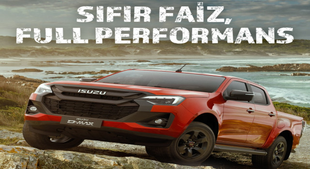 Isuzu D-Max Pick-Up Modellerinde Sıfır Faiz Fırsatı