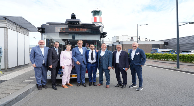 Karsan Otonom e-ATAK ile Rotterdam Havalimanı’nda Otonom Yolcu Seferlerine Başlıyor