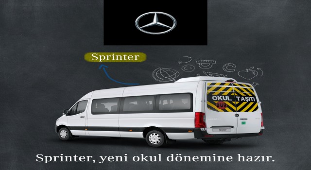 Mercedes-Benz Sprinter İle Okul Yolu Daha Güvenli