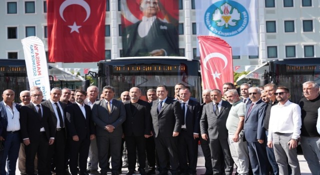 FSM Demirbaş Otomotiv’den Manisa Büyükşehir Belediyesi’ne 15 Yeni Otobüs Teslimatı