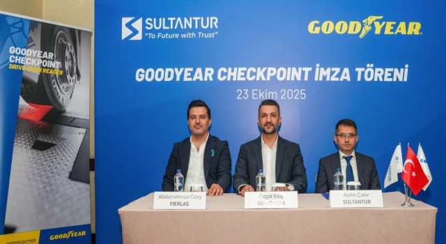 Goodyear, Sultantur Uluslararası Nakliye ile Checkpoint Anlaşmasını İmzaladı