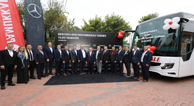 Pamukkale Turizm, Filosunu 25 Adet Mercedes-Benz Tourismo 16 RHD 2+1 ile Güçlendirdi