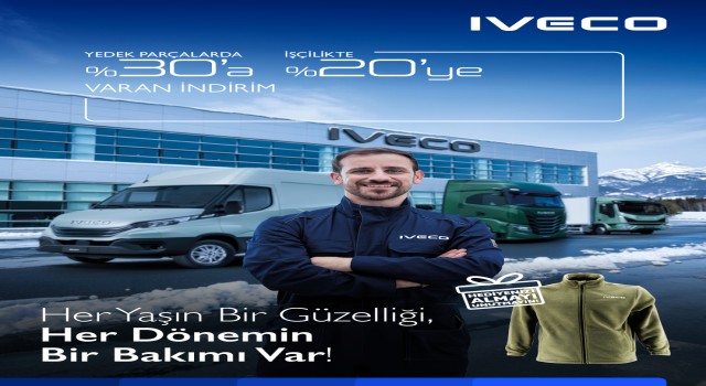 IVECO’dan Kışa Özel Bakım Fırsatı: Ücretsiz Check-Up ve Tüm Modellerde İndirim