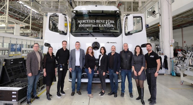Mercedes-Benz Türk, Aksaray Kamyon Fabrikası’nda 400 Bininci Kamyonunu Üretti
