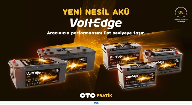 Otopratik, VoltEdge Akü Markasını Türkiye’de Pazara Sundu