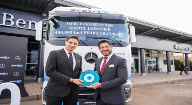 Sertel Grup Lojistik, Aksaray Kamyon Fabrikası’nda Üretilen 400 Bininci Kamyonu Filosuna Ekledi