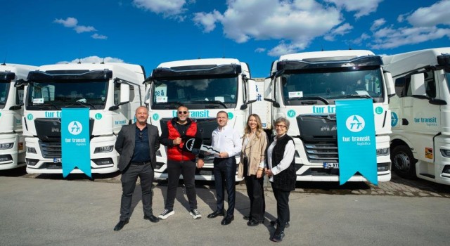 Tur Transit Lojistik, 45. yılını yeni MAN araç yatırımıyla taçlandırdı