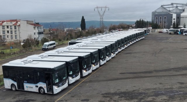 Tekirdağ Ulaşımında Konfor Dönemi: 20 Yeni Isuzu Novociti Life Hizmete Girdi