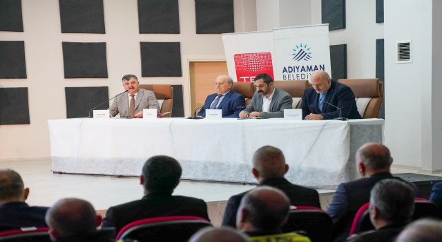 Adıyaman’da Ulaşımın Geleceği Masaya Yatırıldı: Kent İçi Ulaşım Eylem Planı Tanıtıldı