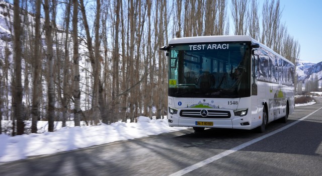 Mercedes-Benz Otobüsleri Zorlu Kış Testini Tamamladı