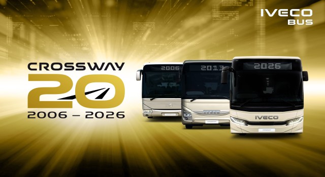 İkonik IVECO BUS CROSSWAY 20 Yaşında: Yolcu Taşımacılığı Hizmetiyle Geçen Yirmi Yıl