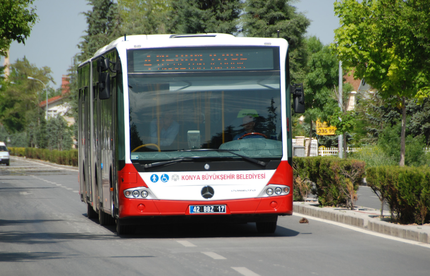 Yazır İle Meram Tıp Fakültesi Arasına Yeni Otobüs Hattı