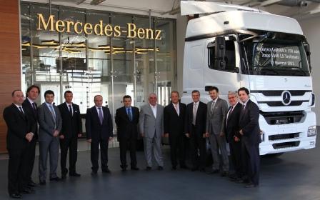 Mercedesten Sulayıcı Lojistike Büyük Teslimat