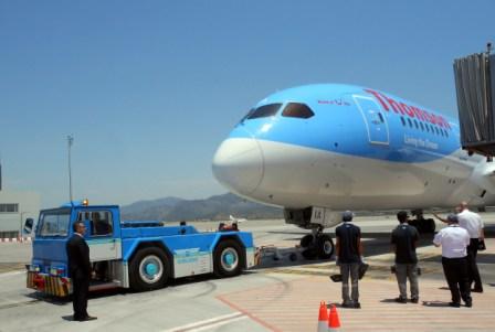 787 Dreamliner'ın Türkiye'ye İlk Seferi Dalaman'a