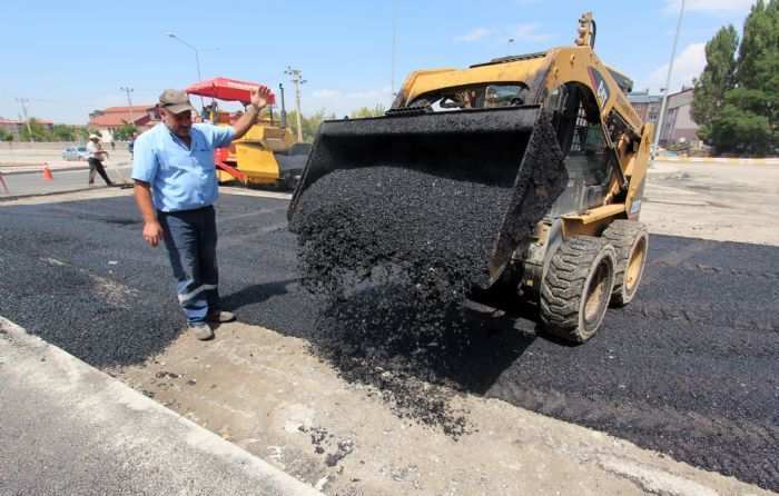 Erzurum`da Modifiye Asfalt Uygulaması Yaygınlaşıyor