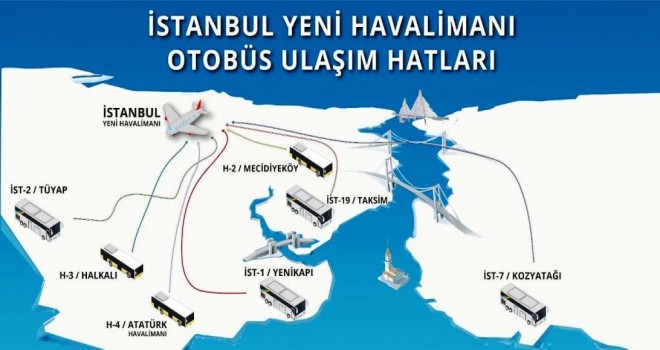 Havalimanı İETT Hatları Belli Oldu