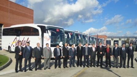 Anadolu Bilete 10 adet Mercedes-Benz Travego