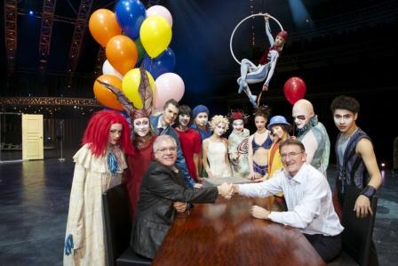 Cirque Du Soleili Tüm Dünyaya DHL Taşıyacak
