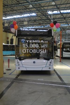 TEMSAnın 15.000inci Otobüs Mutluluğu